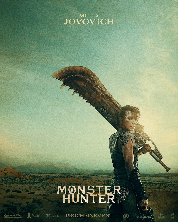 affiche Monster Hunter