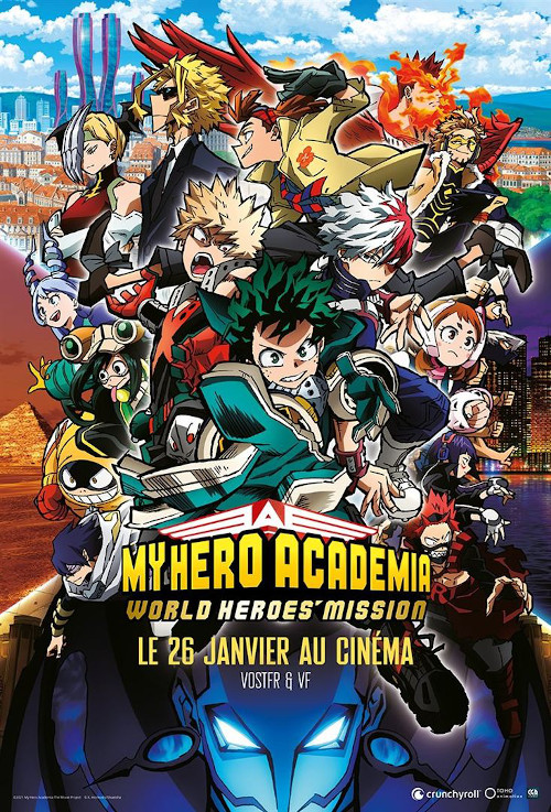affiche My Hero Academia: World Heroes' Mission