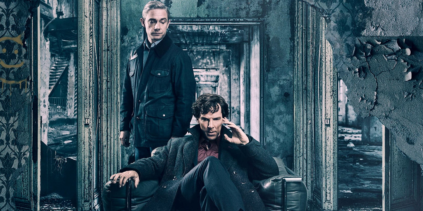 La série Sherlock produite par la BBC.