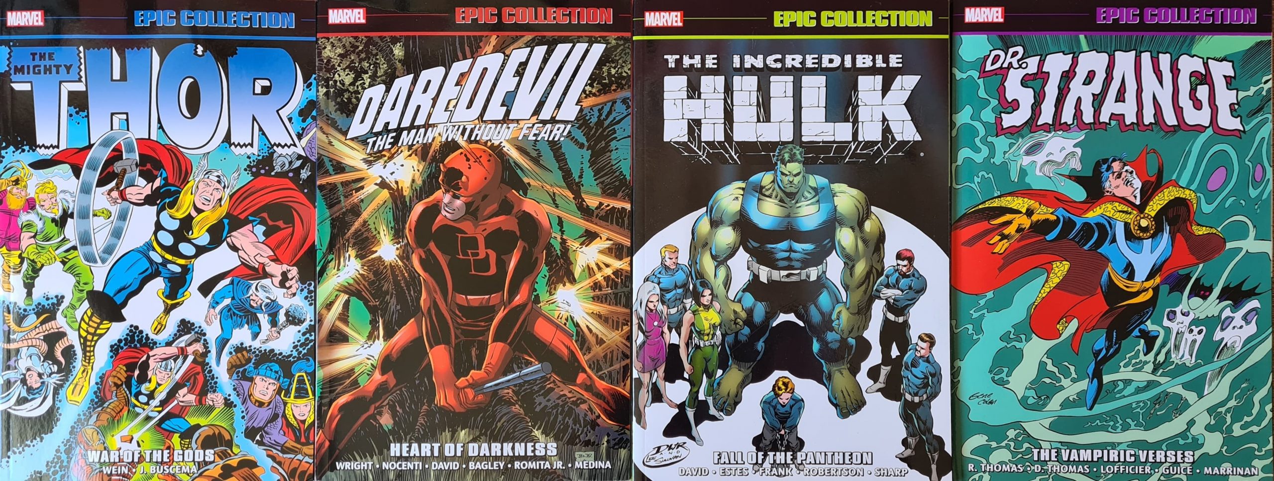 epic collection marvel