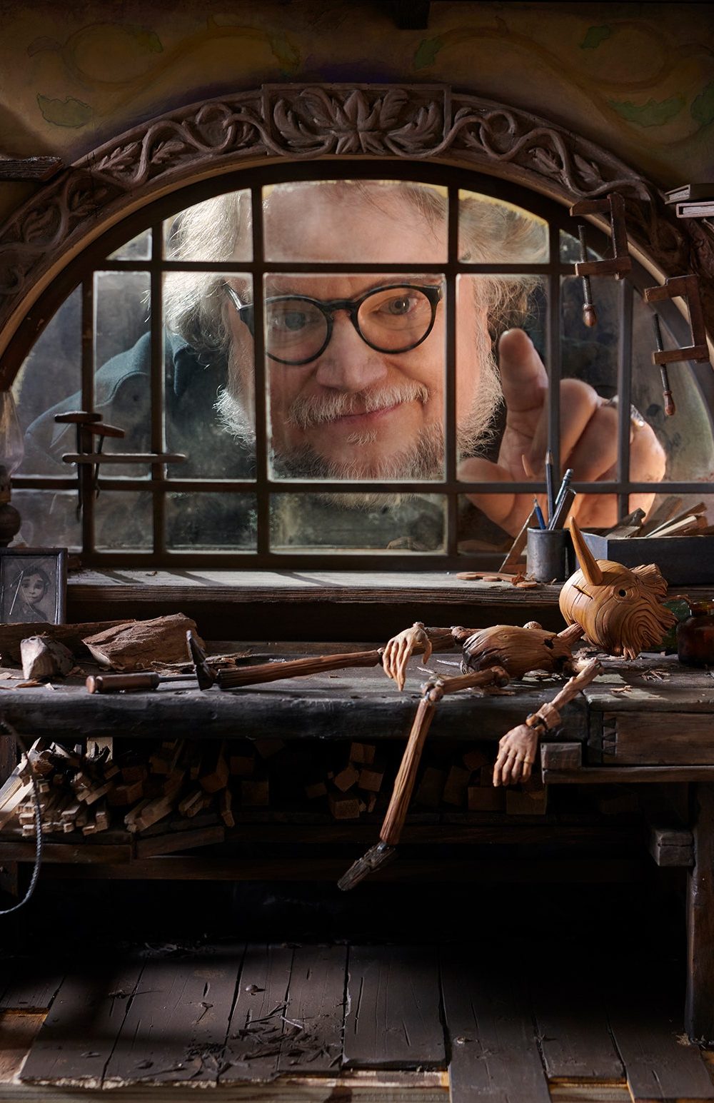 affiche Pinocchio (de Guillermo del Toro)
