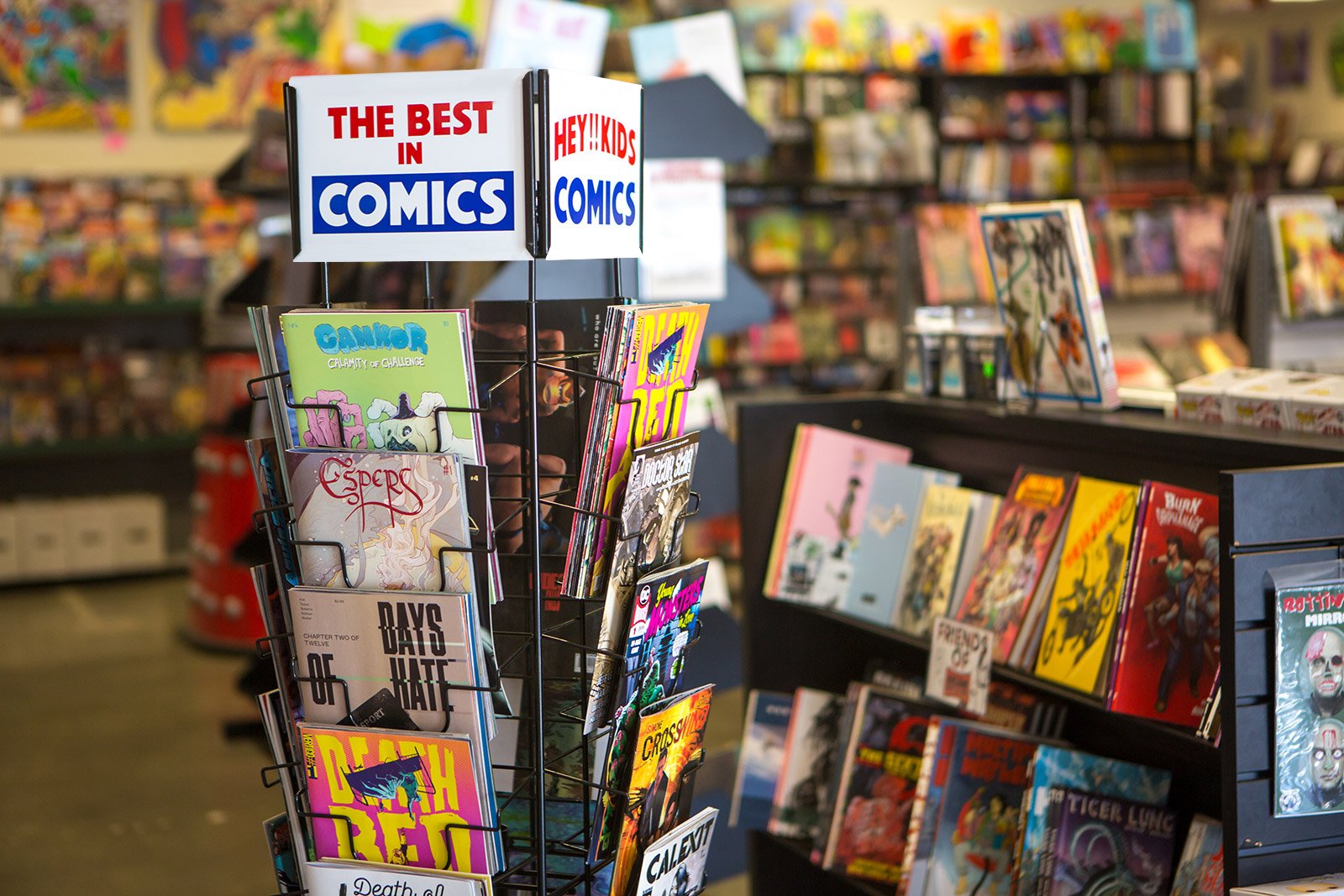 spinner rack