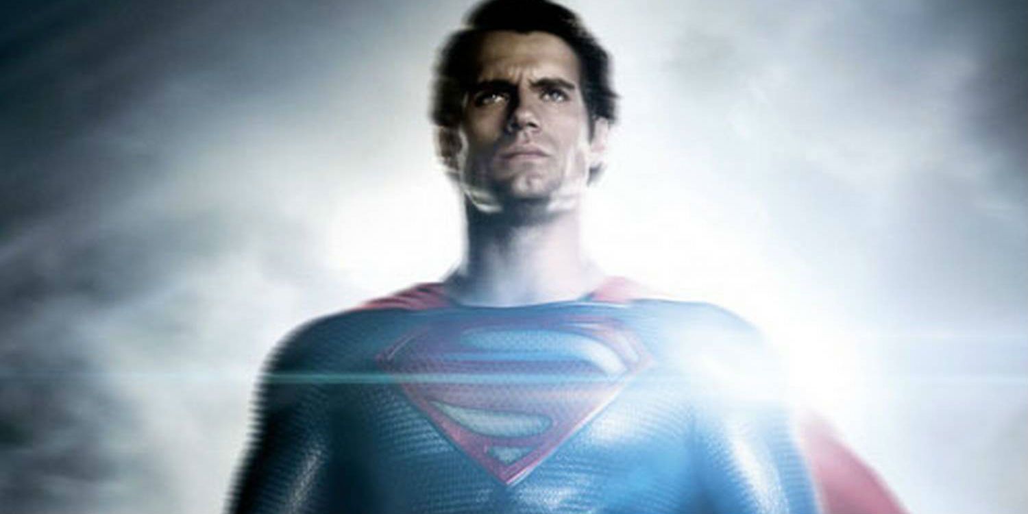 Henry Cavill dans le rôle de Superman dans Man of Style de Zack Snyder.