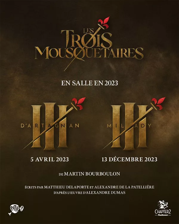 affiche Les Trois Mousquetaires