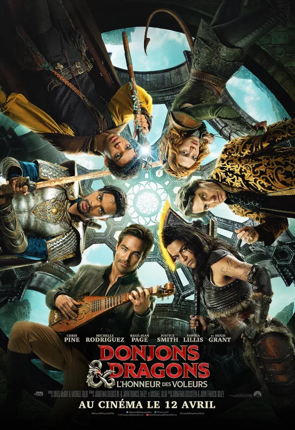 affiche Donjons & Dragons : L'Honneur des Voleurs