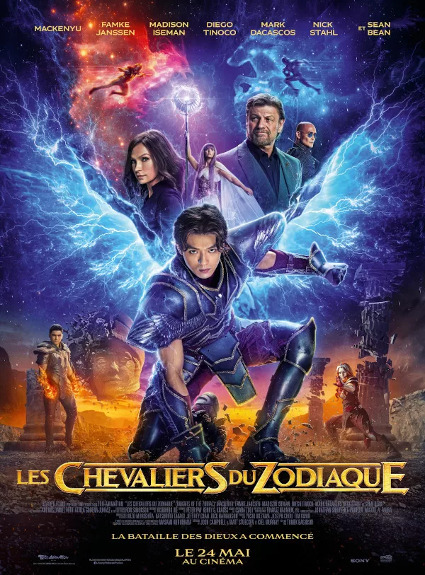 Affiche du film Les Chevaliers du Zodiaque.