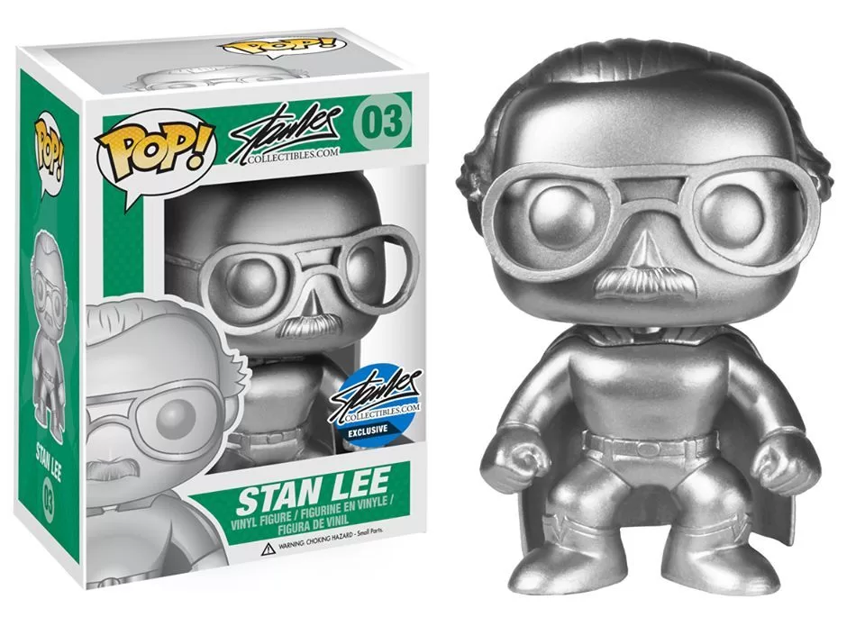 Stan Lee Funko Pop Platinum