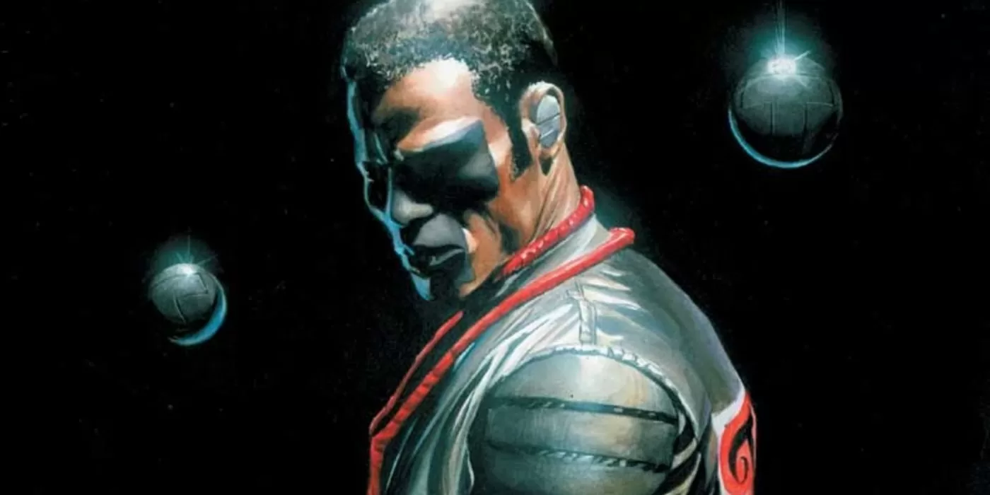 Ilustration de Mr. Terrific par Alex Ross.