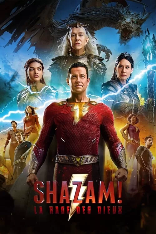 Affiche Shazam! 2 : La Rage des Dieux