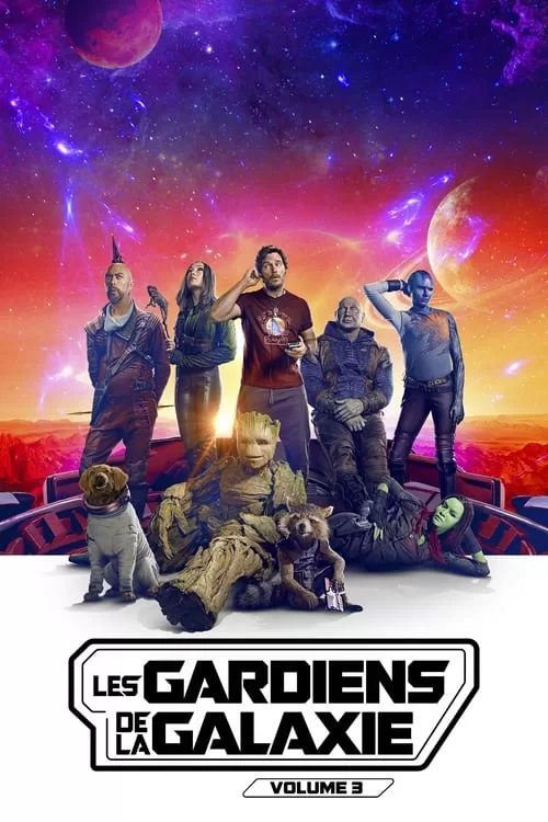 affiche Les Gardiens de la Galaxie Vol. 3