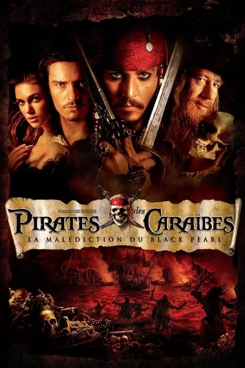 affiche Pirates des Caraïbes : La Malédiction du Black Pearl