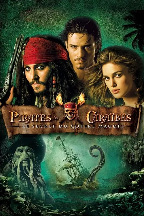 affiche Pirates des Caraïbes 2 : Le Secret du coffre maudit