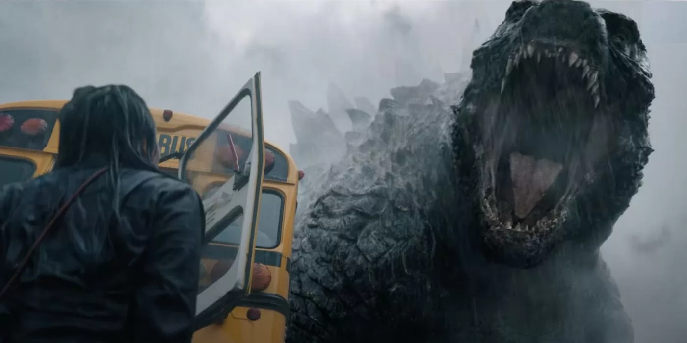 Godzilla apparait dans la série Monarch.