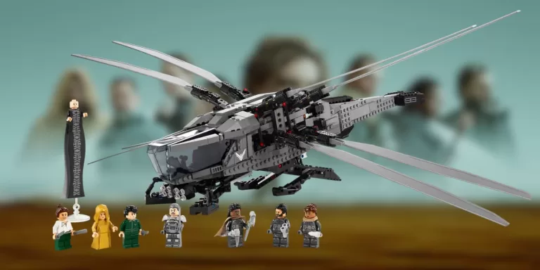 Dune : Le set LEGO Atreides Royal Ornithopter vous transporte sur Arrakis !