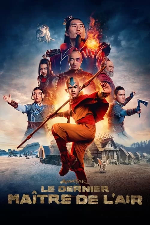affiche Avatar, le dernier Maître de l'Air (Netflix)