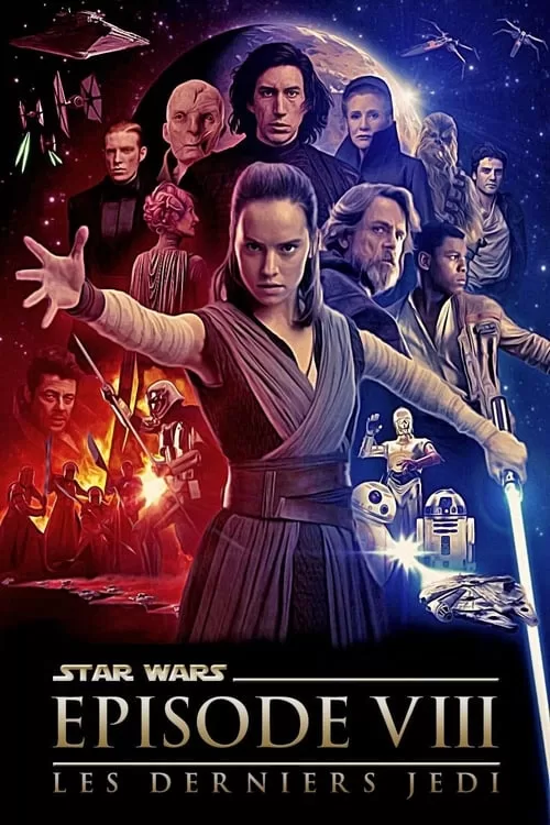 affiche Star Wars VIII : Les Derniers Jedi