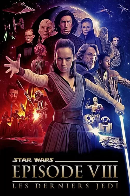 Affiche Star Wars VIII : Les Derniers Jedi