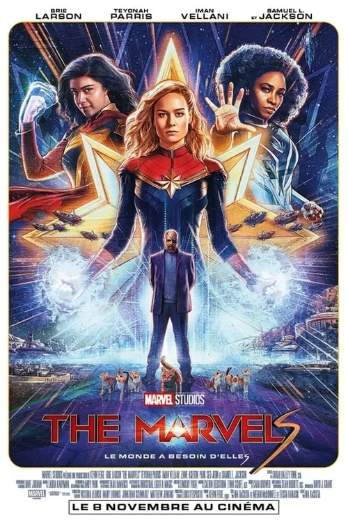 affiche Captain Marvel 2 : The Marvels