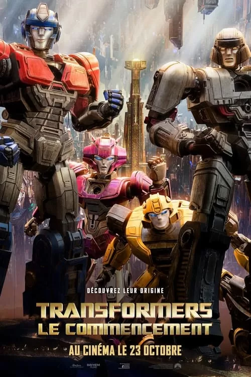 affiche Transformers : Le Commencement