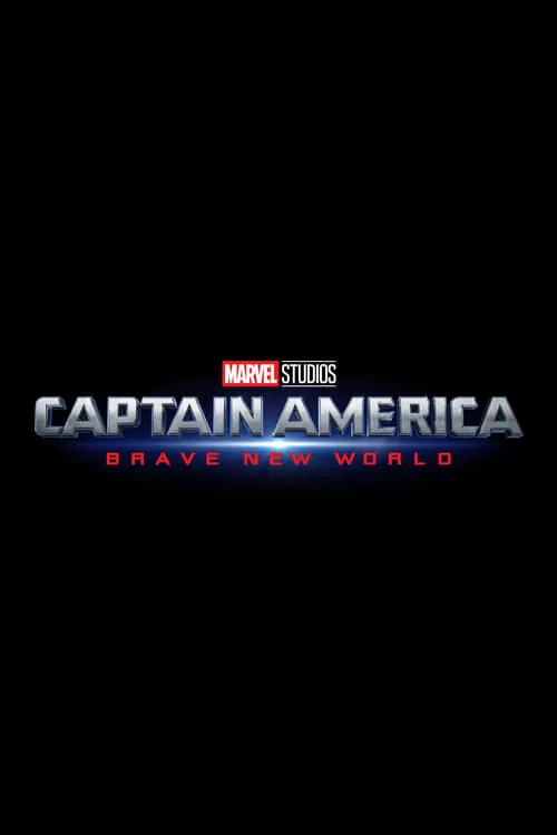 Affiche Captain America 4: Brave New World