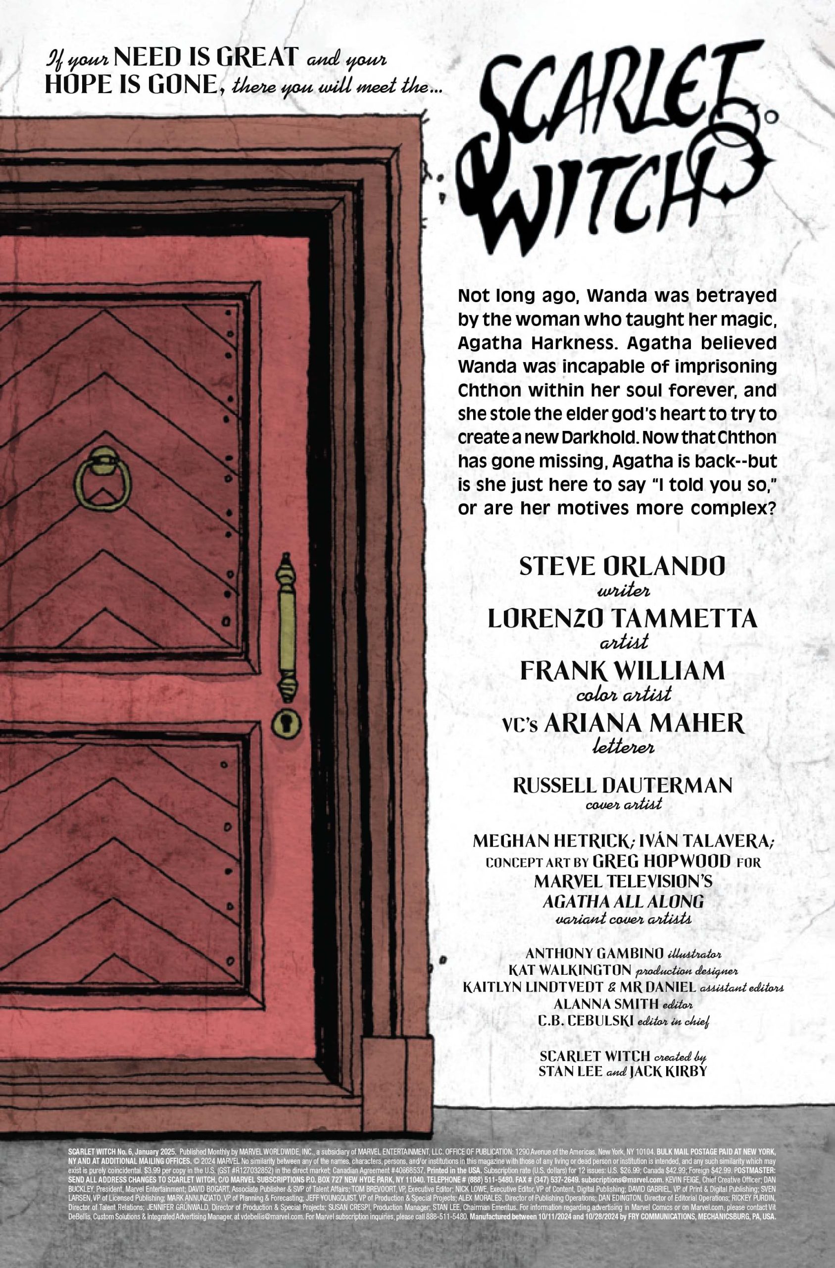Scarlet Witch #6