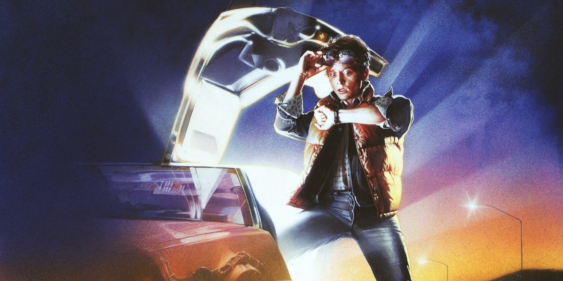 Affiche du film Retour vers le Futur.