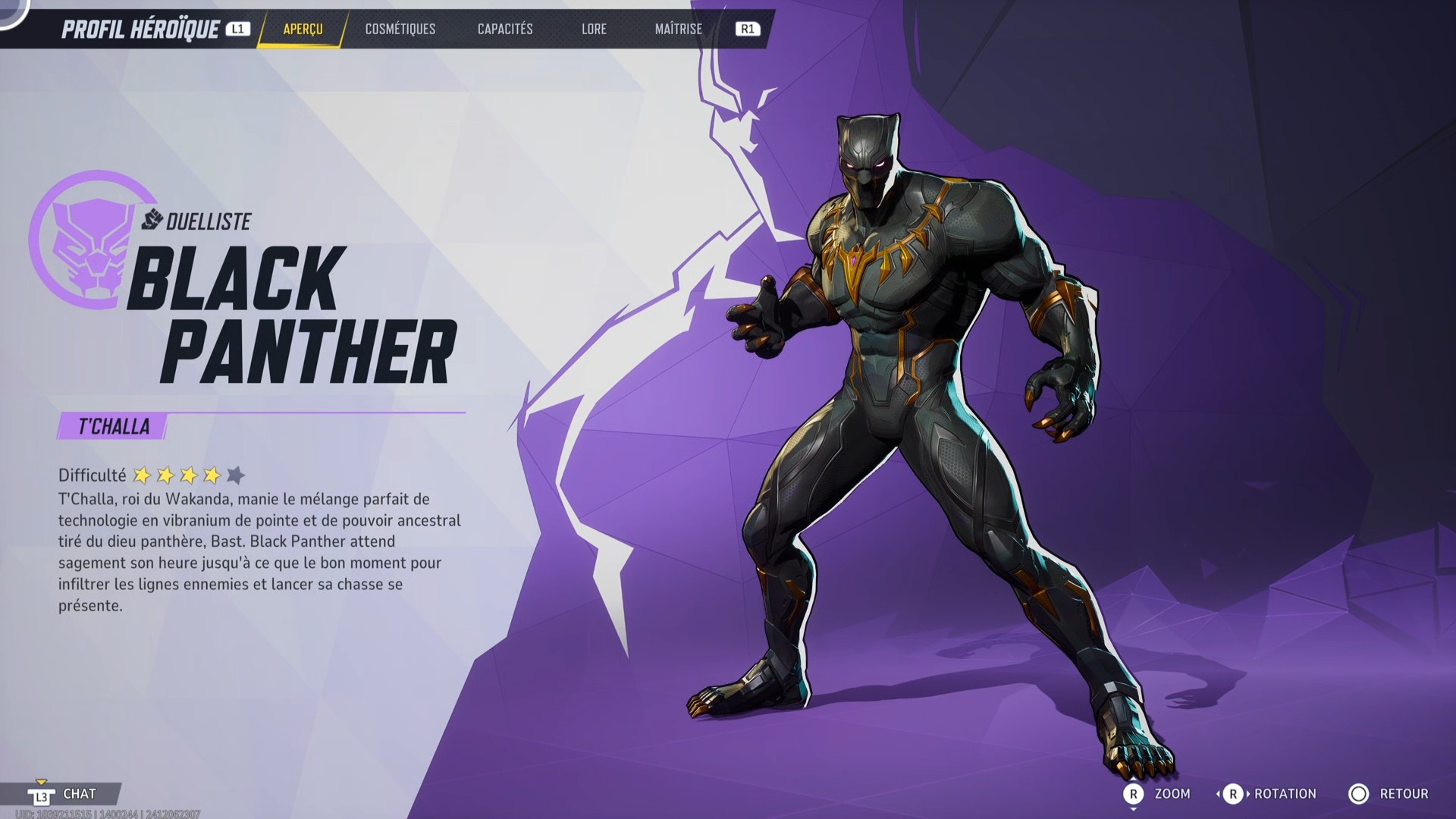 Black Panther dans Marvel Rivals
