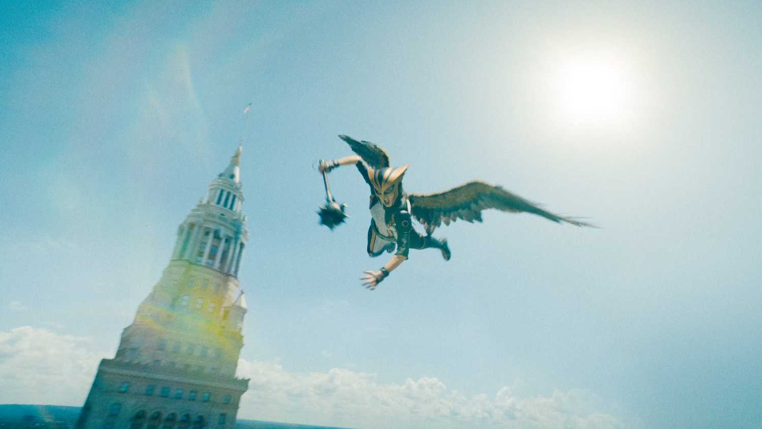 Hawkgirl incarnée par Isabela Merced dans le film Superman de James Gunn.