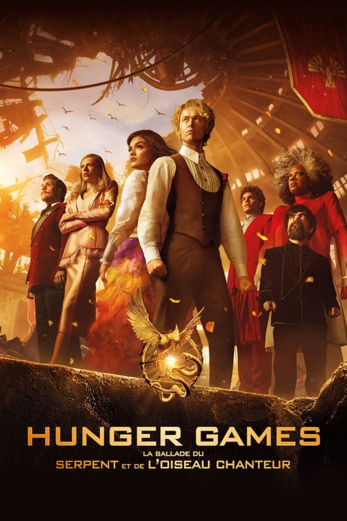affiche Hunger Games : La Ballade du Serpent et de L'Oiseau Chanteur