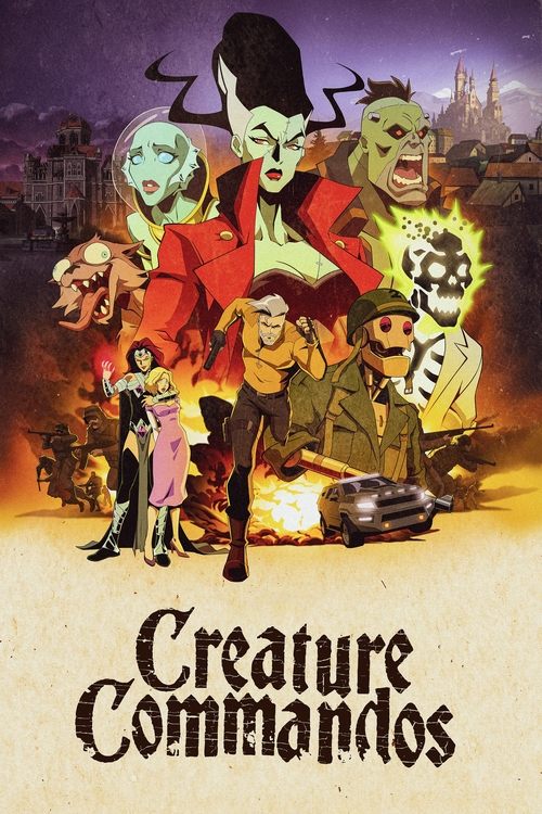 affiche Creature Commandos