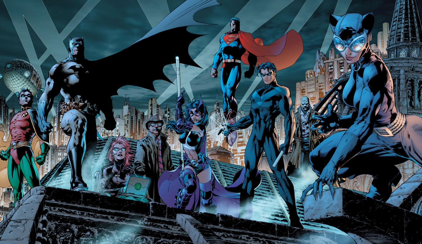 La batfamily par Jim Lee