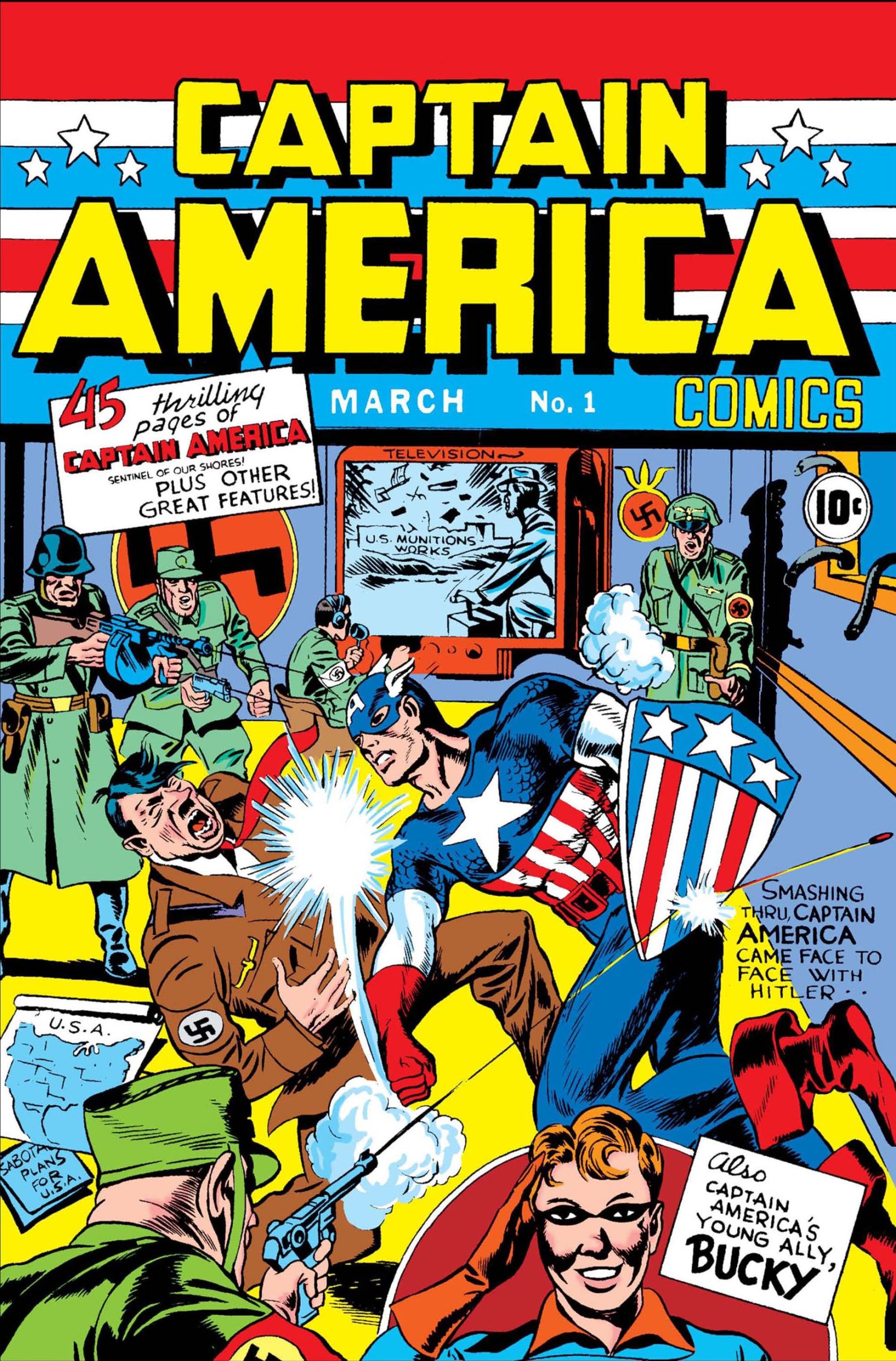 Captain America #1 - Marvel