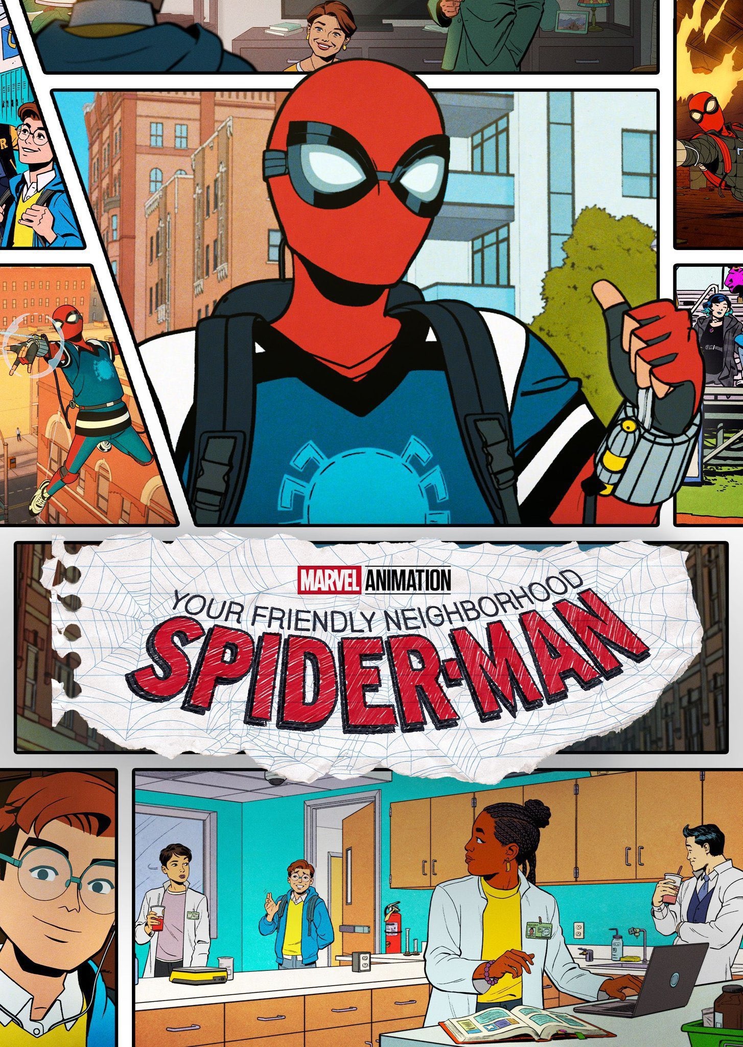 Poster Your Friendly Neighborhood Spider-Man - Disney+ - Marvel