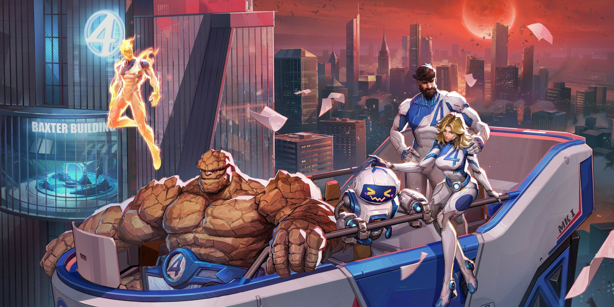 Fantastic Four (Quatre Fantastiques) dans Marvel Rivals