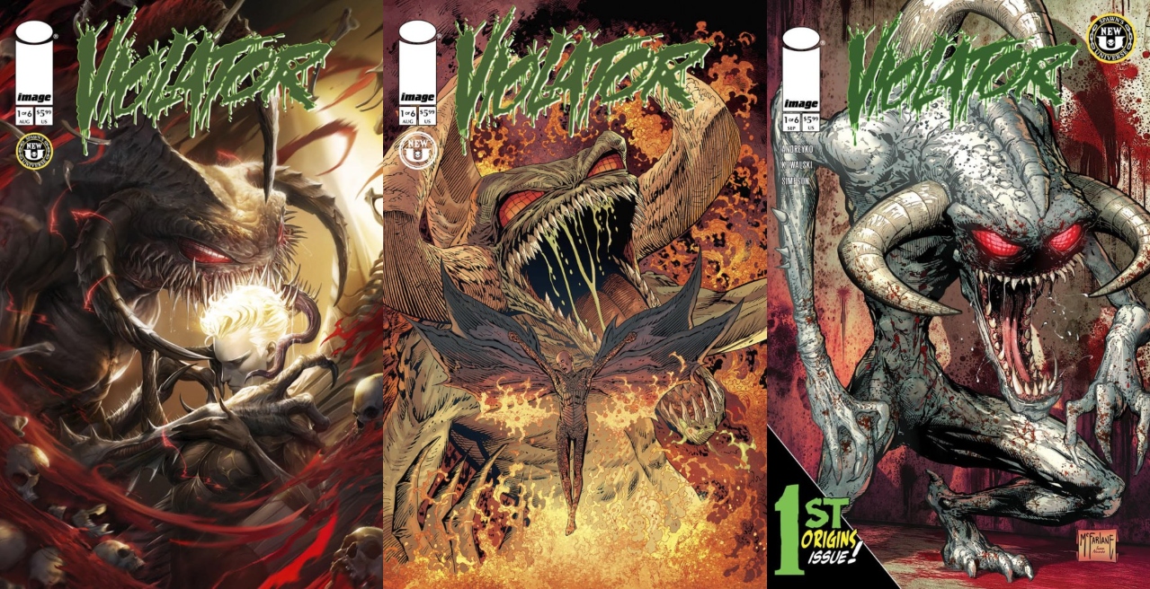 Toutes les couvertures de Violator: Origins - Spawn Universe - Image Comics - Todd McFarlane