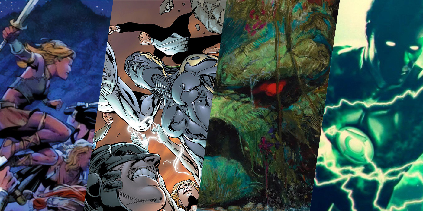 Wonder Woman, The Authority, Swamp Thing, Green Lantern - DC