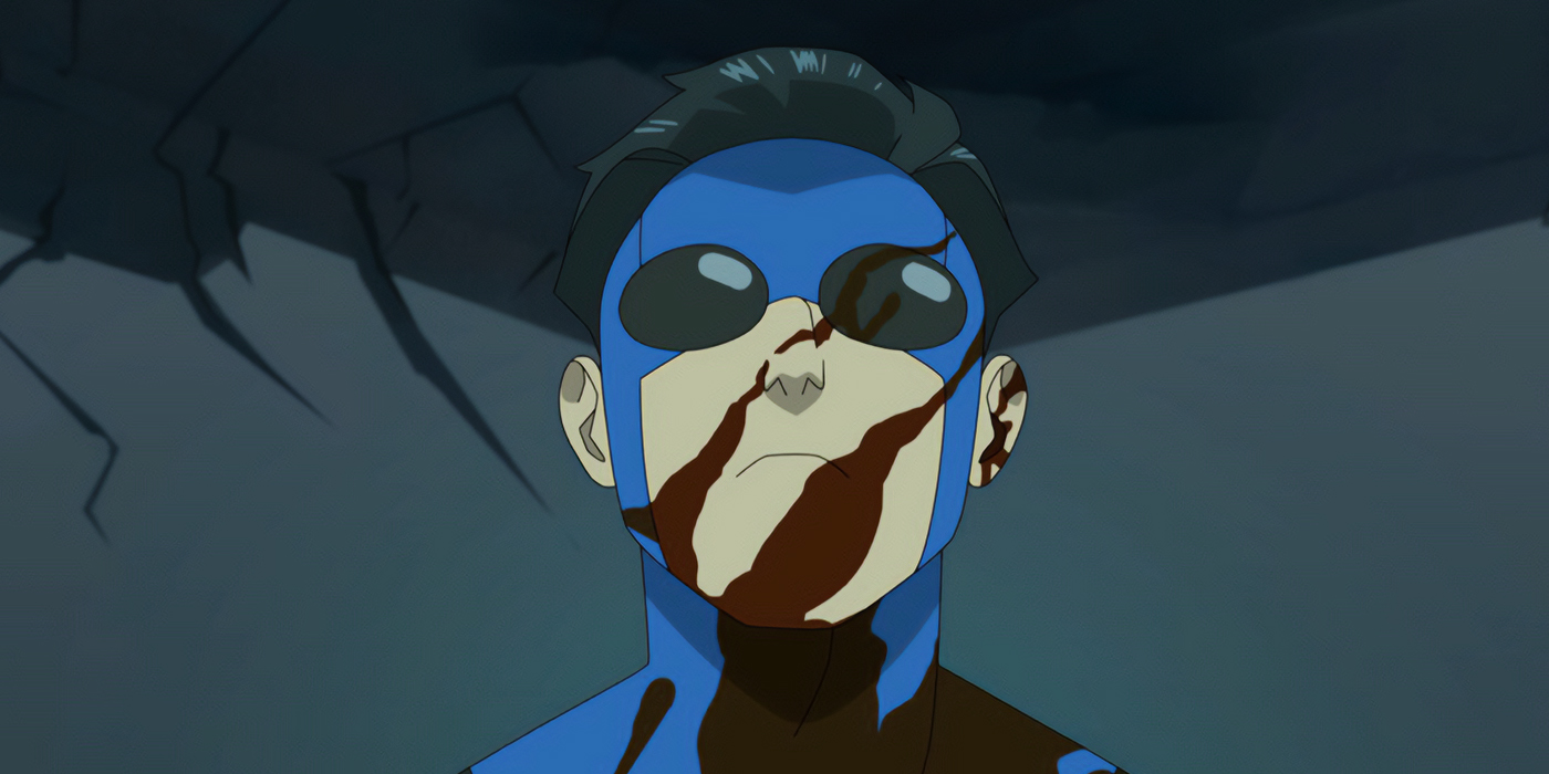 Mark Grayson alias Invincible dans l'épisode 4 de la saison 3 sur Prime Video.