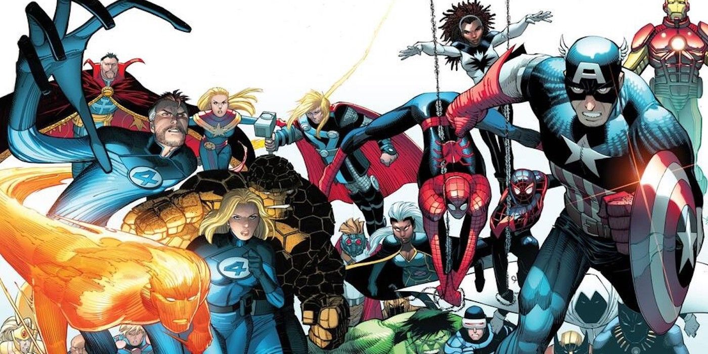 L'univers de Marvel Comics par John Romita Jr.