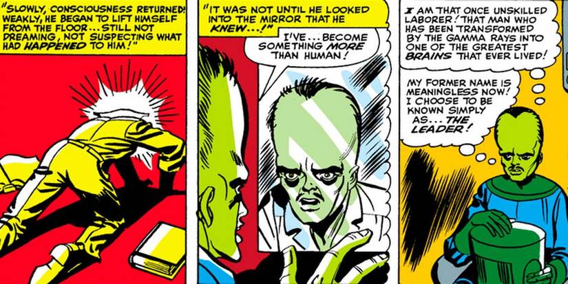 Les origines de Samuel Sterns, alias le Leader dans les comics Marvel.