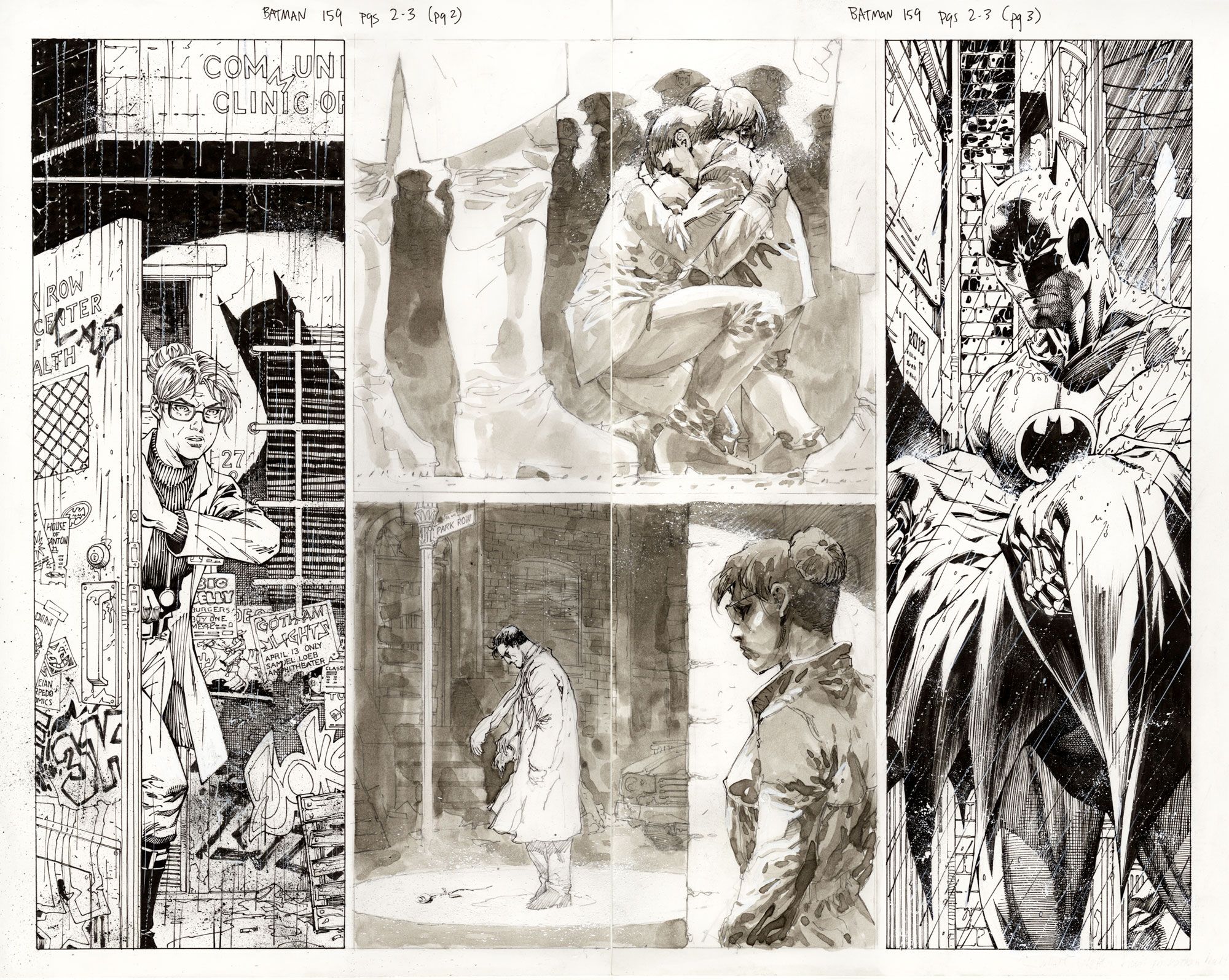 Batman #159 - page 2 - par Jim Lee