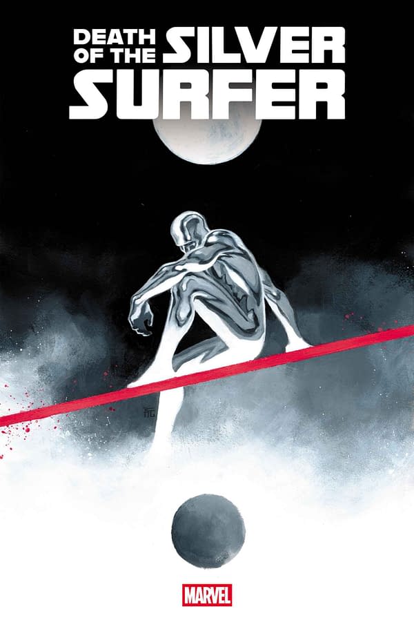 Death of the Silver Surfer #1, couverture de Dike Ruan