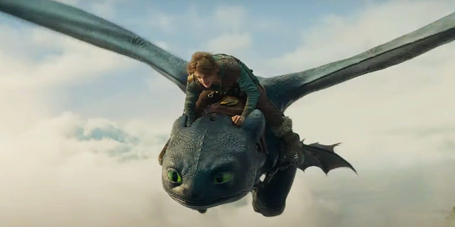 Harold et Krokmou dans Dragons