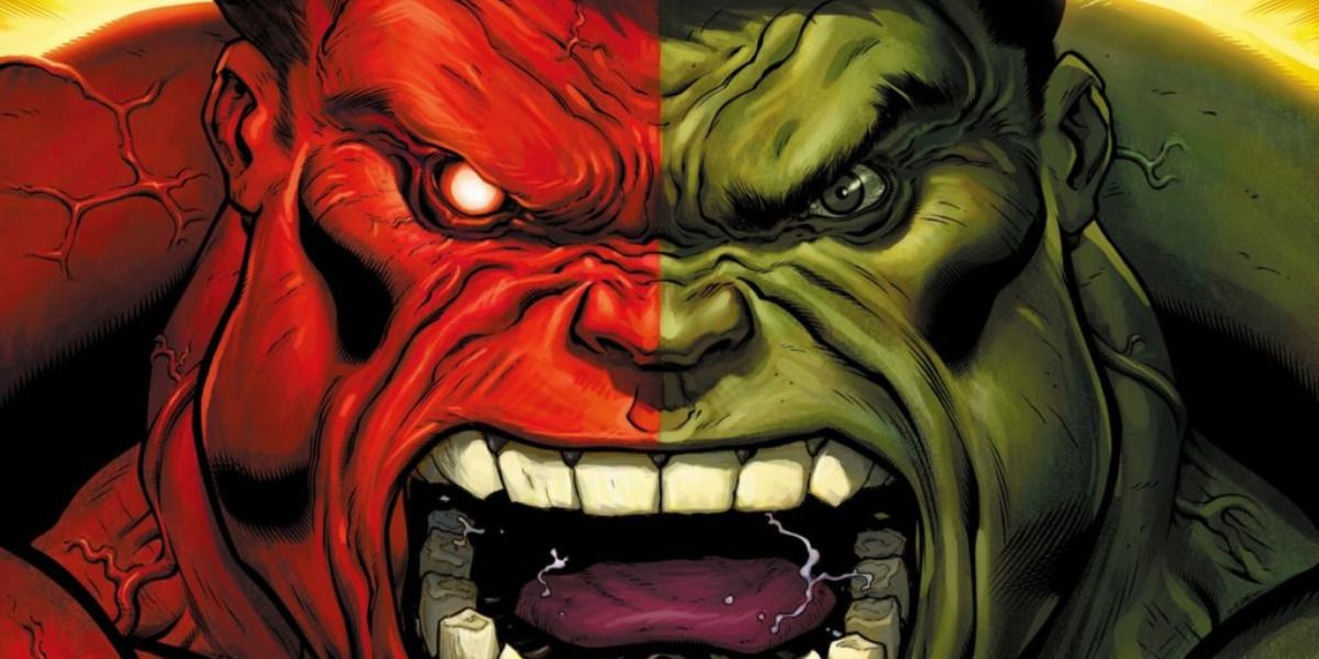 Hulk vs Red Hulk par Ed McGuinness - Marvel Comics