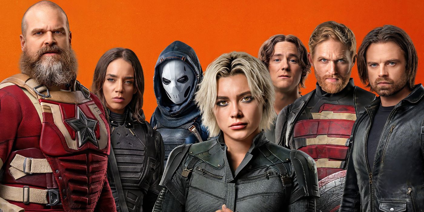 Les Thunderbolts réunis : une équipe d’anti-héros face à un ennemi invincible.