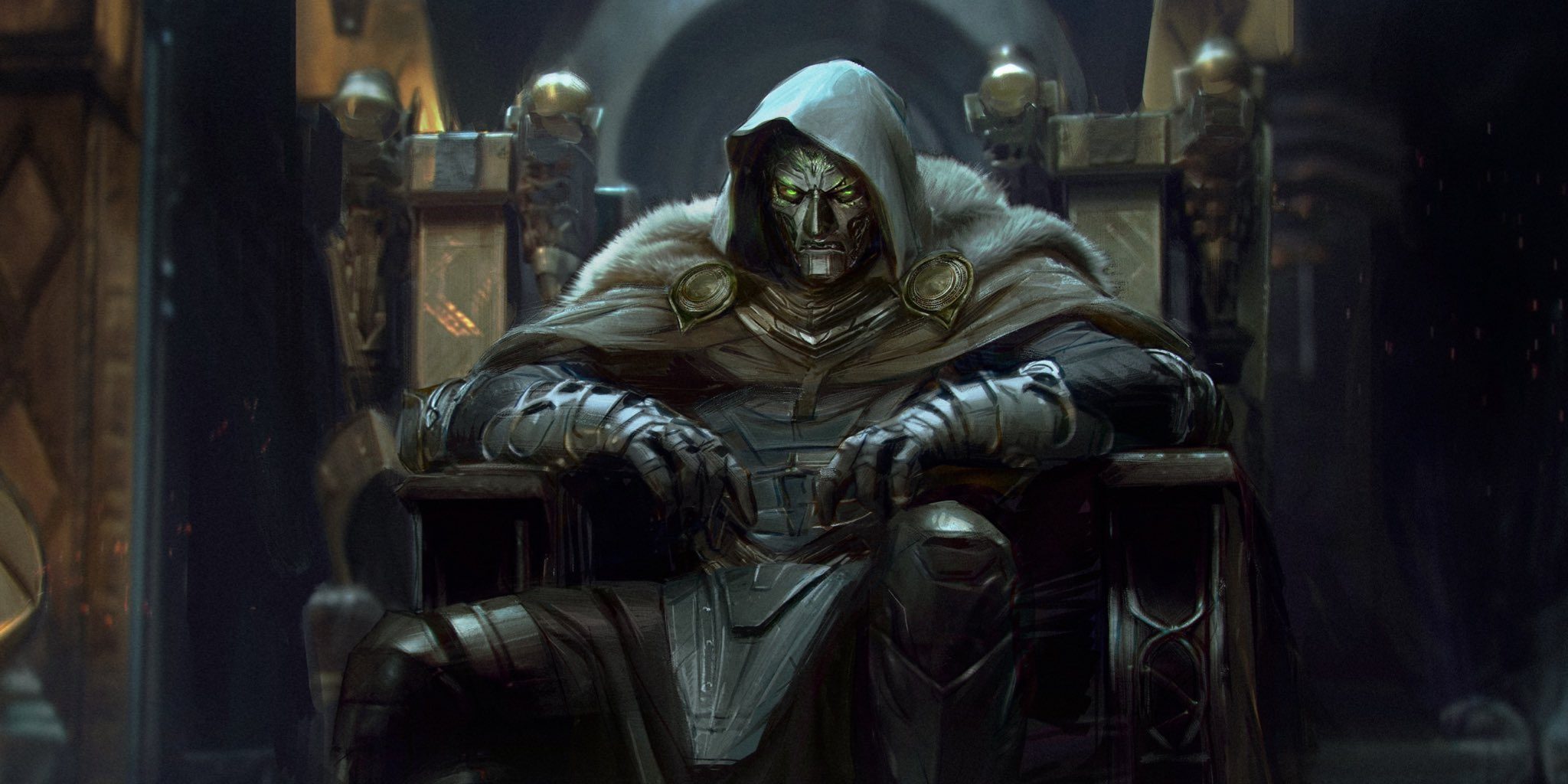 Concept Art du Dr Doom dans Avengers: Doomsday.