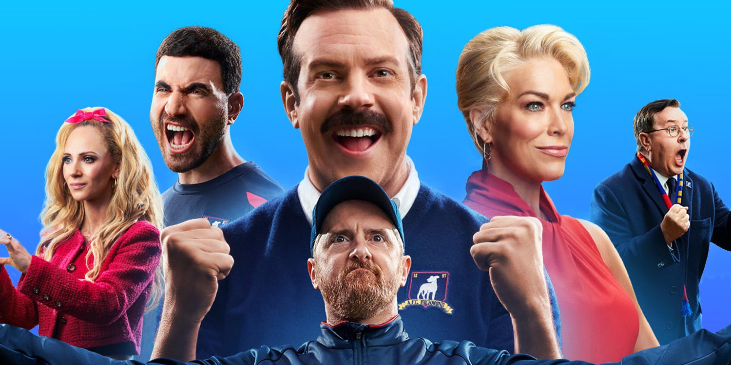 Visuel de la saison 2 de la série Ted Lasso.