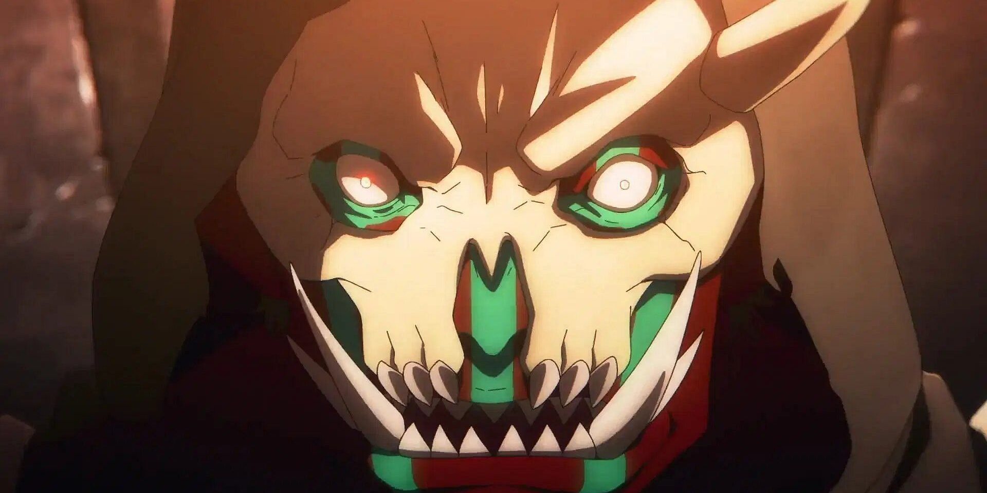 Kargalgan, un chaman orc, dans l'anime Solo Leveling.