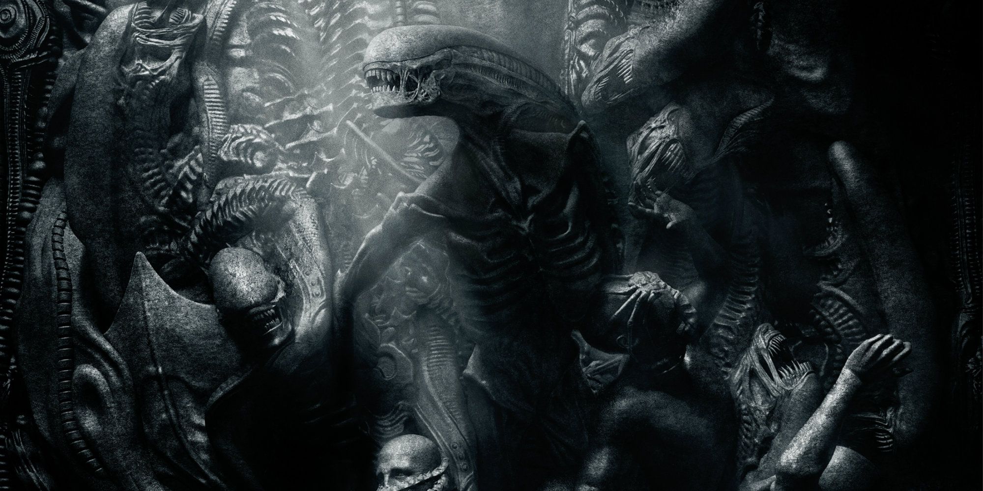 Les Xénomorphes dans Alien: Covenant.