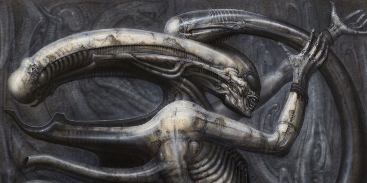 La création du Xénomorphe par H.R. Giger.