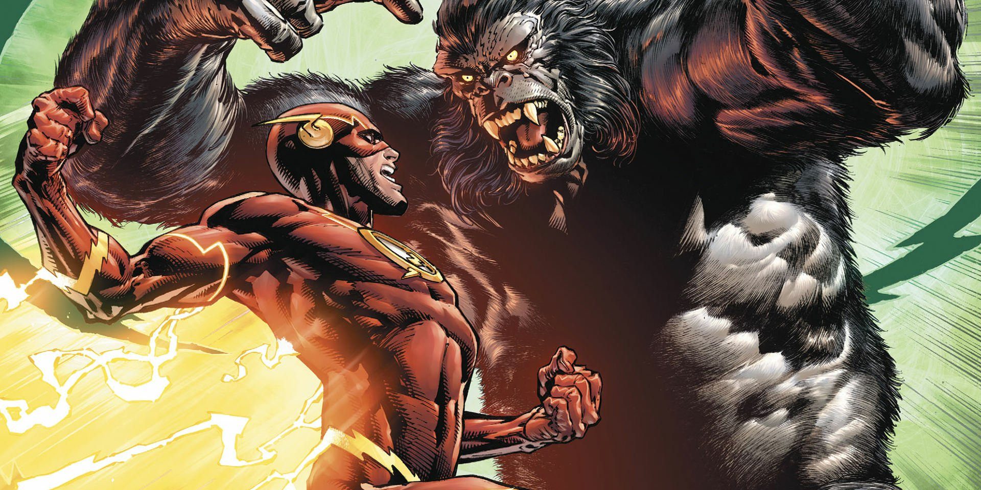 Flash vs Gorilla Grodd
